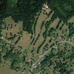 Kořenov map(satellite map)
