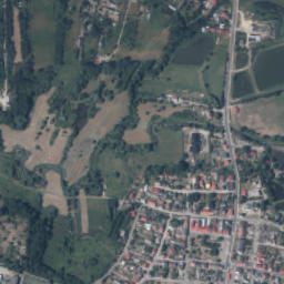 Zaklików map(satellite map)