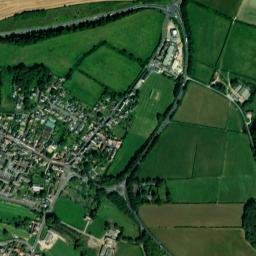 Bere Regis map(satellite map)