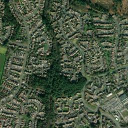 Canford Heath map(satellite map)