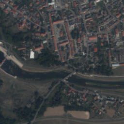 Lewin Brzeski map(satellite map)