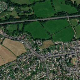 Charmouth map(satellite map)