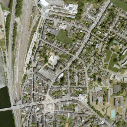 Visé map(satellite map)
