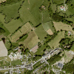 Plombières map(satellite map)