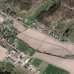 Langenorla map(satellite map)