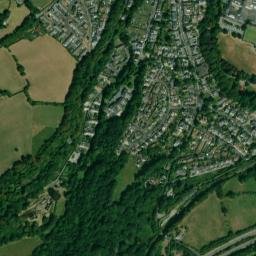 Castle Lane, Okehampton, Devon EX20, UK High Resolution Satellite Map