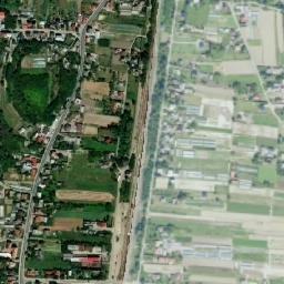 Dwikozy map(satellite map)