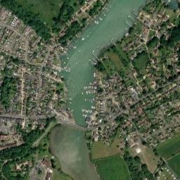 Wootton Bridge, Ryde, Isle of Wight PO33 High Resolution Satellite Map