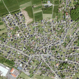Weitefeld map(satellite map)