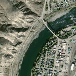Ashcroft map(satellite map)