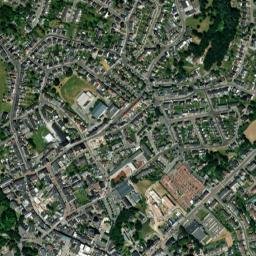 La Calamine map(satellite map)