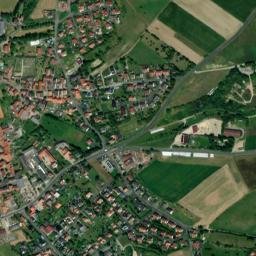 Rasdorf map(satellite map)