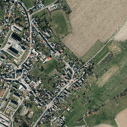 Hohenleuben map(satellite map)