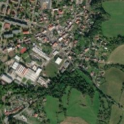 Žandov map(satellite map)