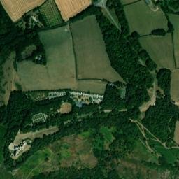4 National Trust, Dartmoor National Park, Castle Drogo, Drews High Resolution Satellite Map