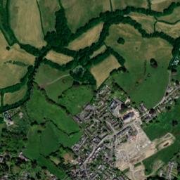 Chagford map(satellite map)