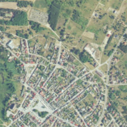 Raków map(satellite map)