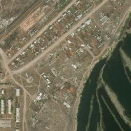 Dzhida map(satellite map)