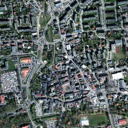 Lubliniec map(satellite map)