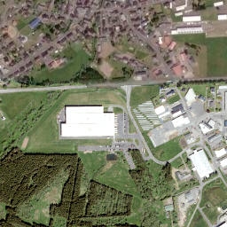 Hof map(satellite map)