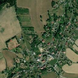 Poniklá map(satellite map)
