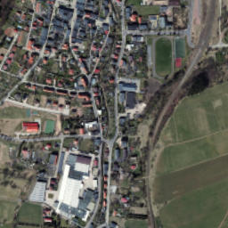 Mieroszów map(satellite map)