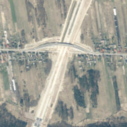 Starcza map(satellite map)