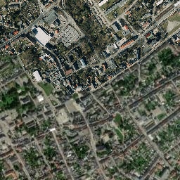 Zeulenroda map(satellite map)