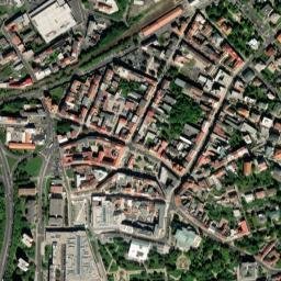 Teplice map(satellite map)