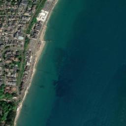 Satellite view of Shanklin