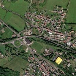 Bystřany map(satellite map)