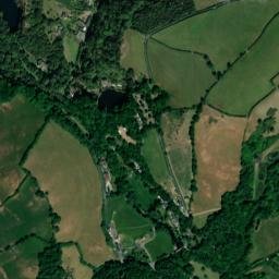 B3193 Dartmoor National Park Newton Abbot High Resolution Satellite Map