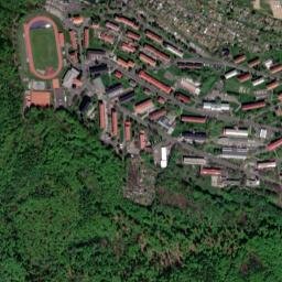 Meziboři map(satellite map)