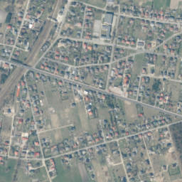 Strzebiń map(satellite map)
