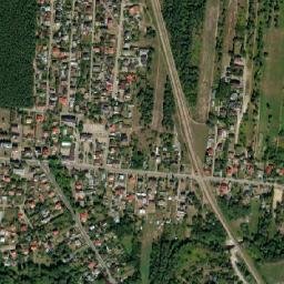 Zwierzyniec map(satellite map)