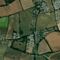 Satellite view of Dawlish Warren Golf Club