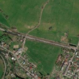 Mladé Buky map(satellite map)