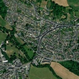 Bovey Tracey map(satellite map)
