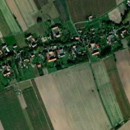 Budzów map(satellite map)