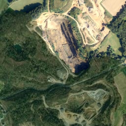 Kasbach-Ohlenberg map(satellite map)