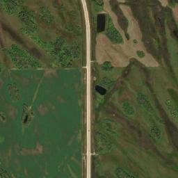 Northern Woods and Water Route, Oak Point High Resolution Satellite Map