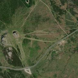 B3387 Dartmoor National Park Newton Abbot Devon High Resolution Satellite Map