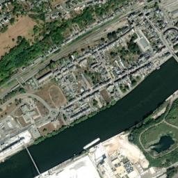 Engis map(satellite map)