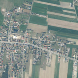 Nakło map(satellite map)