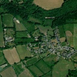 Honeywell Lane, Dartmoor National Park High Resolution Satellite Map