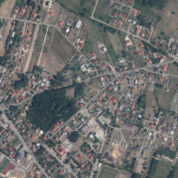 Pysznica map(satellite map)
