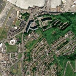 Portland map(satellite map)