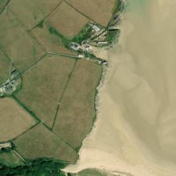 Satellite view of St Enodoc Golf Club