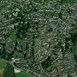 Bishopsteignton map(satellite map)