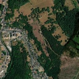 Katzhütte map(satellite map)